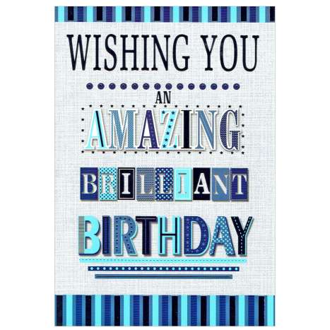 Everyday Greeting Cards Code 50 - Birthday (M)