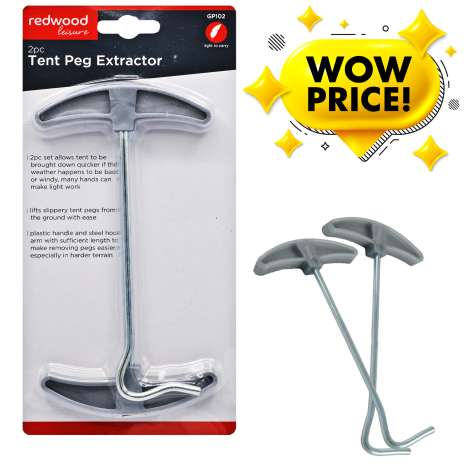 Redwood Tent Peg Extractor 2 Pack