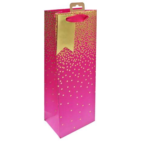 Bottle Gift Bags - Pink Ombre