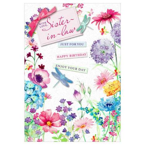 Everyday Greeting Cards Code 50 - Sister in Law