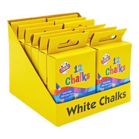 Artbox Chalk 12 Pack - White
