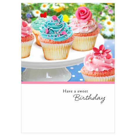 Garlanna Greeting Cards Code 50 - Cupcake Photo