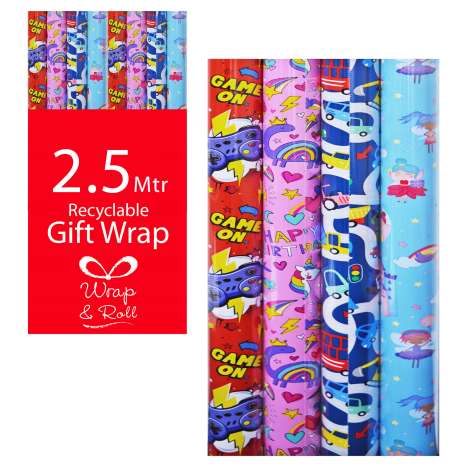 Everyday Wrapping Paper (2.5M) - Kids