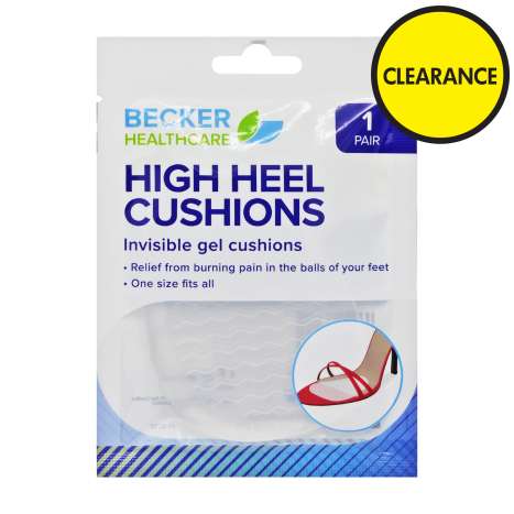 Becker Healthcare High Heel Cushions - 1 Pair