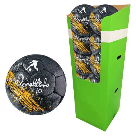 Ronaldinho 10 Leather Football Size 5 (Pre-Inflated)