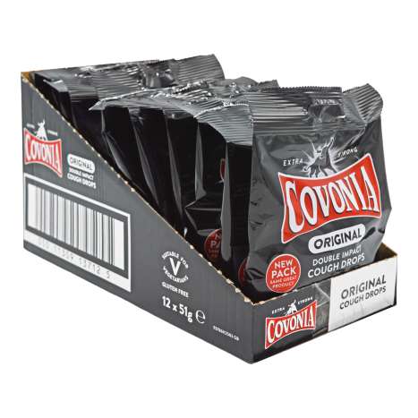 Covonia Double Impact Cough Drops (51g) - Original