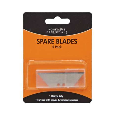 Homeware Essentials Spare Blades 5 Pack