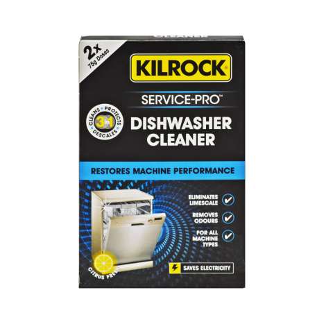 Kilrock Service-Pro Dishwasher Cleaner (75g) 2 Pack