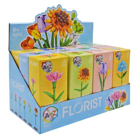 Florist Plant Series Brick Set - Assorted Flowers