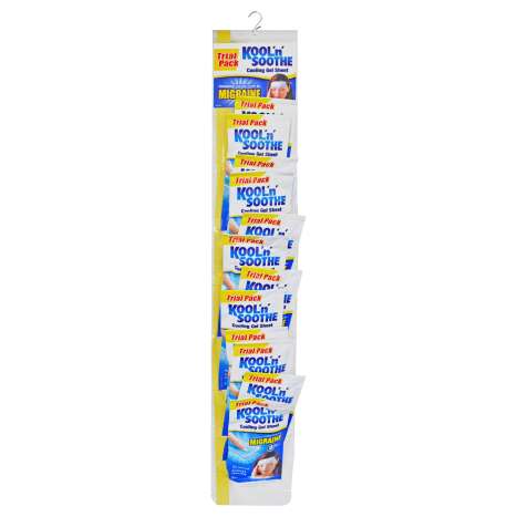 Kool 'n' Soothe Migraine Cooling Gel Sheets (2 Pack) - Loaded Clip Strip