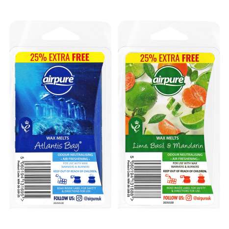 Airpure Wax Melts 8 Pack - Assorted Scents
