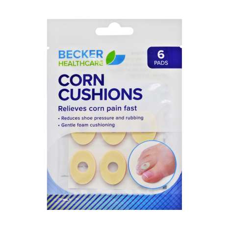 Becker Healthcare Corn Cushions - 6 Pack