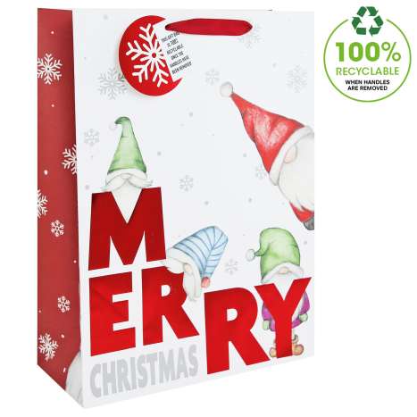 Extra Large Gift Bags (33cm x 45.5cm) - Gonking You A Merry Christmas