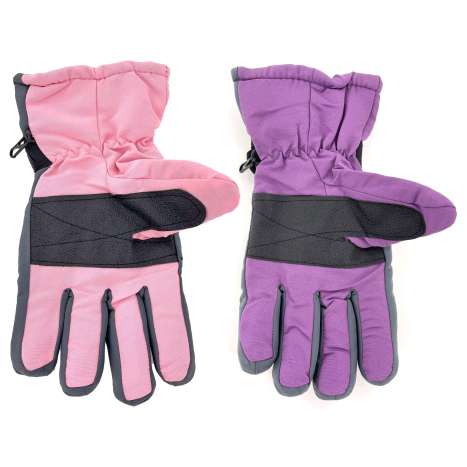 HeatGuard Ladies Ski Gloves (Sizes: S/M, M/L) - Assorted Colours