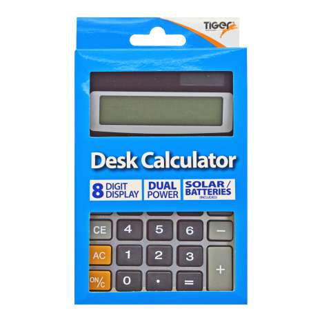 Tiger Large Desk Calculator