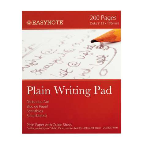 Easynote Plain Writing Pad (200 Pages)