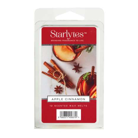 Starlytes Scented Wax Melts 12 Pack - Apple Cinnamon