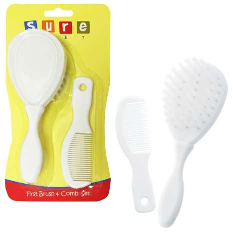 Sure Baby Brush & Comb Set