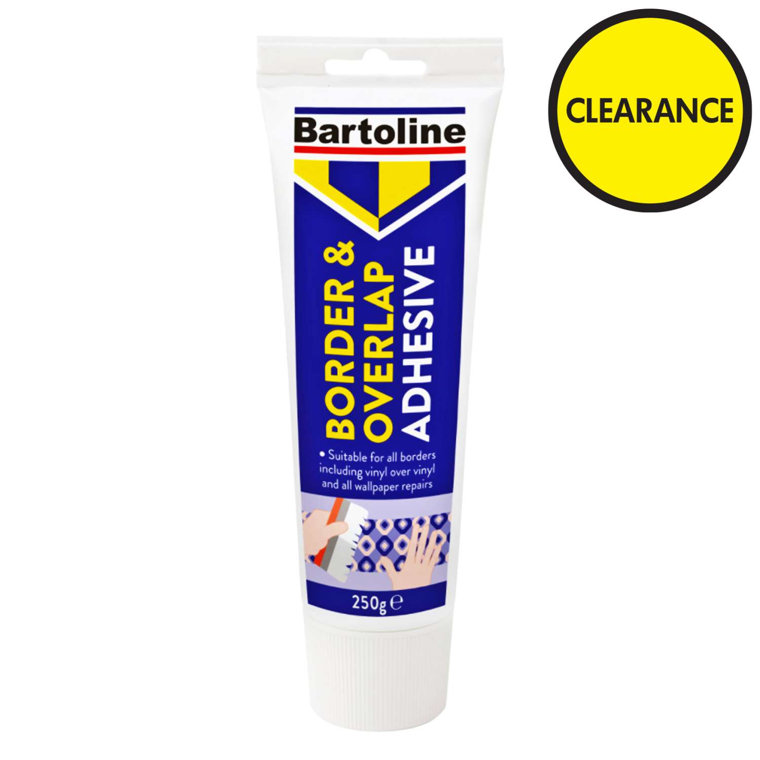 Wholesale Bartoline Border & Overlap Adhesive 250g - Homeware Essentials Wholesale Bartoline Border & Overlap Adhesive 250g - Homeware Essentials