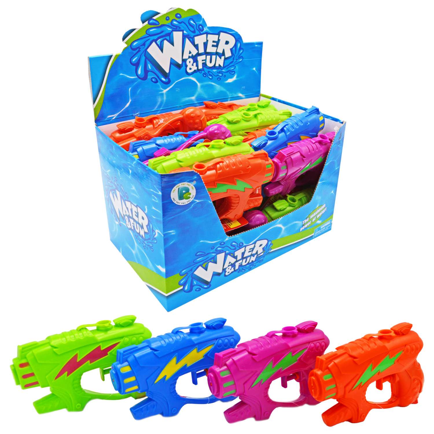 Wholesale Small Water Guns - Assorted Colours - Homeware Essentials
