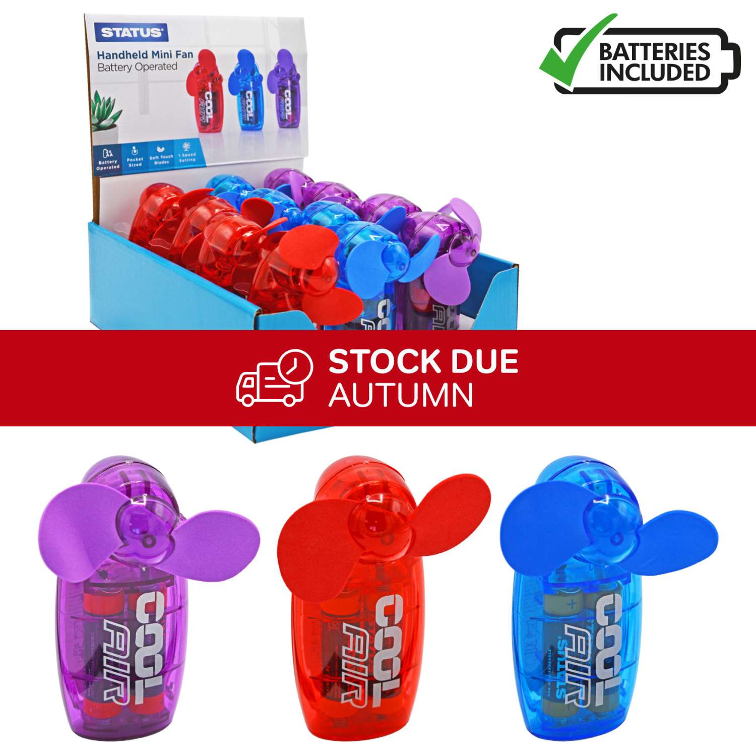 Status Mini Fan Wholesale Status Handheld Mini Fan Homeware Essentials