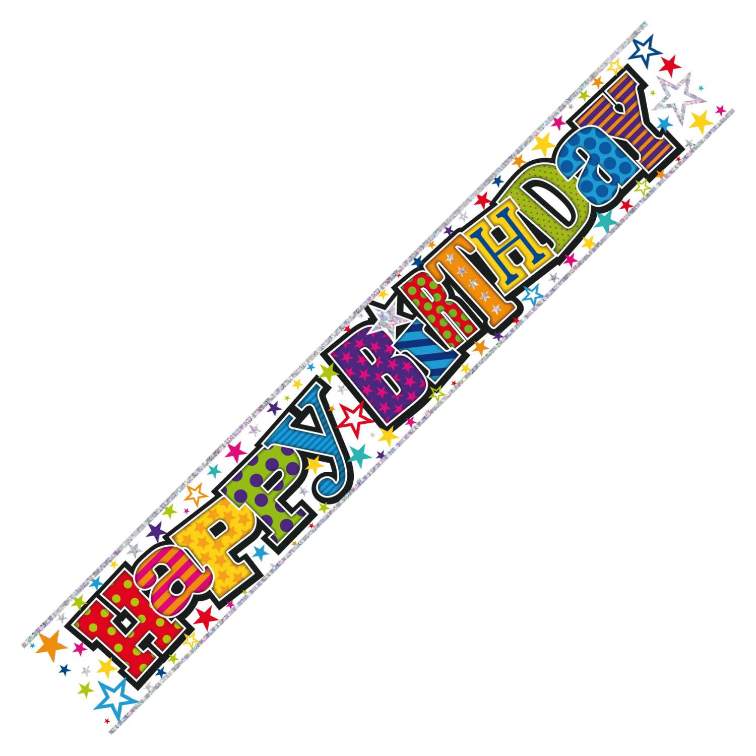 Wholesale Happy Birthday Wall Party Banner 2.5m - Homeware Essentials