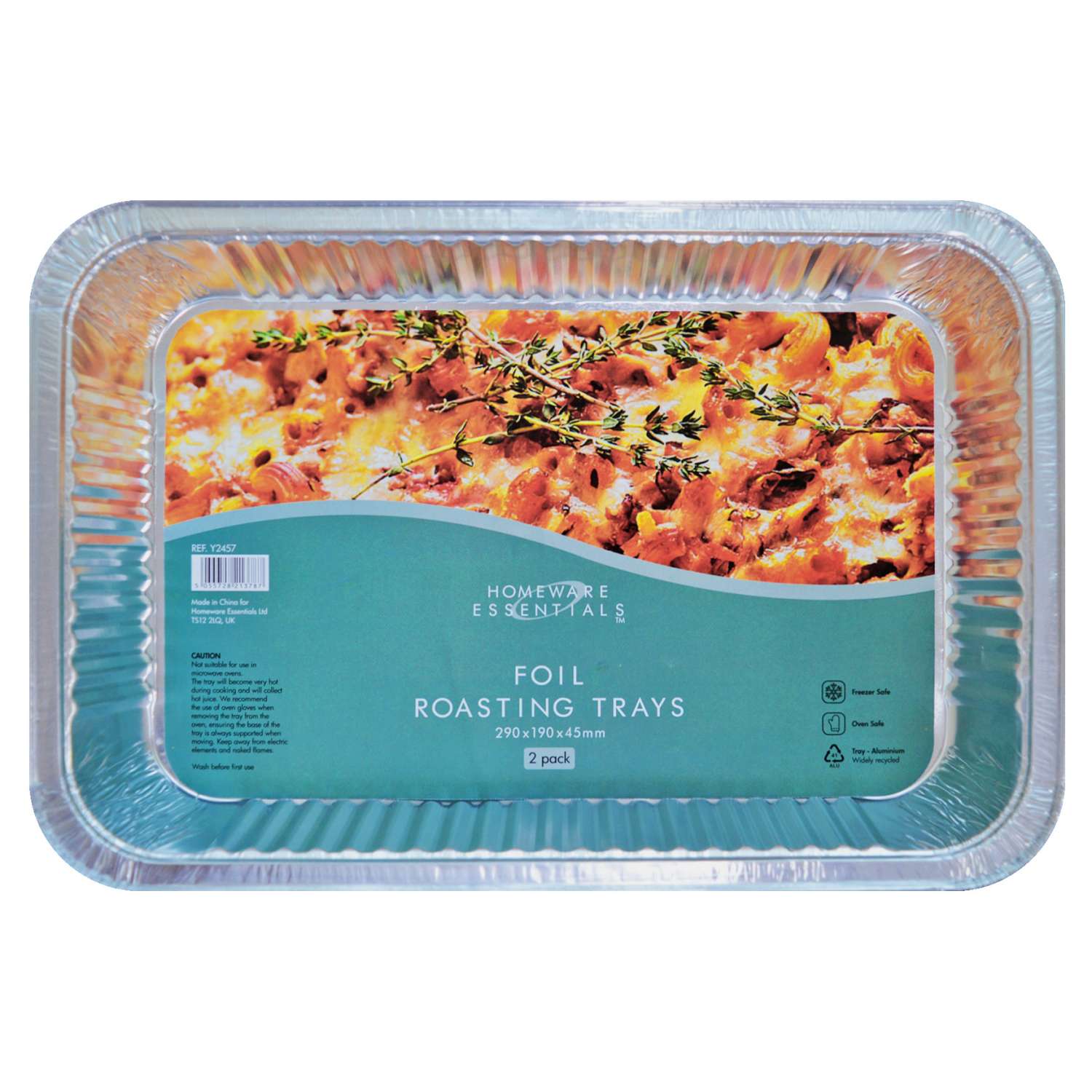 Wholesale Foil Roasting Trays 2 Pack Homeware Essentials