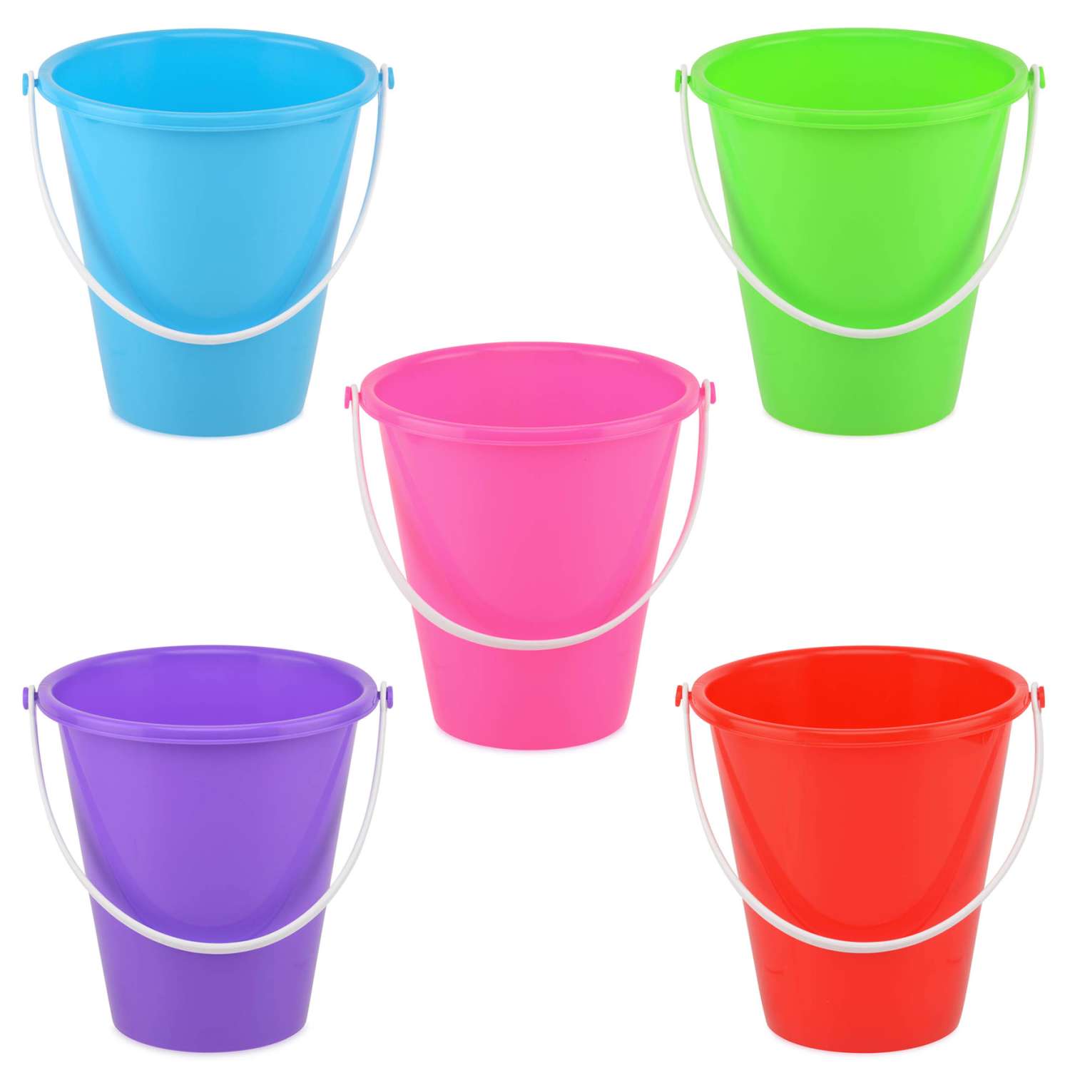 Plastic beach buckets shop