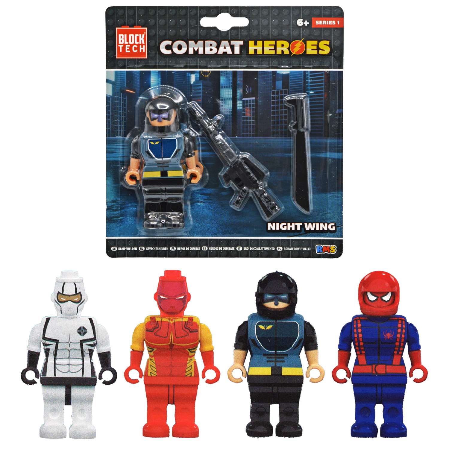 Block Tech Characters Wholesale Block Tech Combat Heroes Homeware Essentials