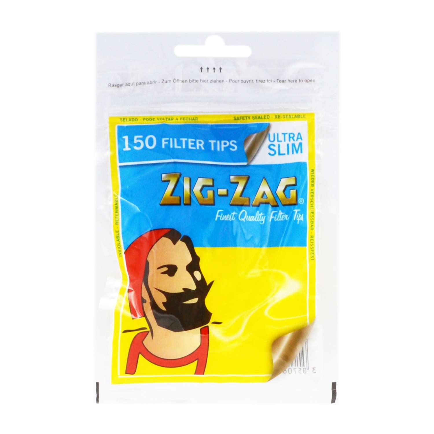 Wholesale ZigZag Ultra Slim Filter Tips 150 Pack Homeware Essentials